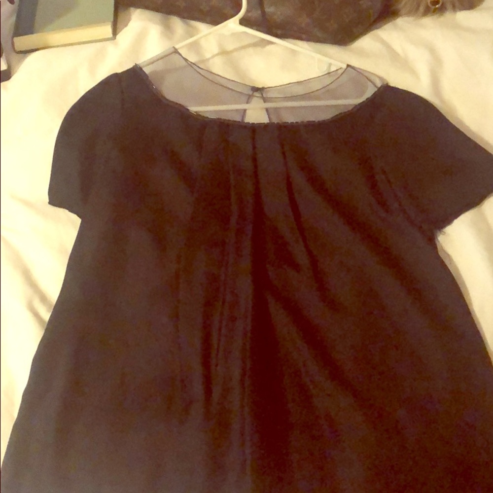 Vera wang silk top